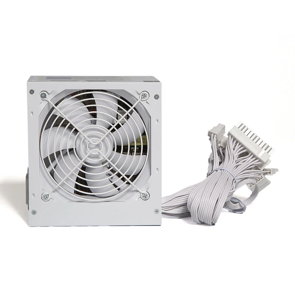 Imagem 5 de 5 do produto Fonte Duex Dx-500fse White Series 500w Branca C/ Cabo