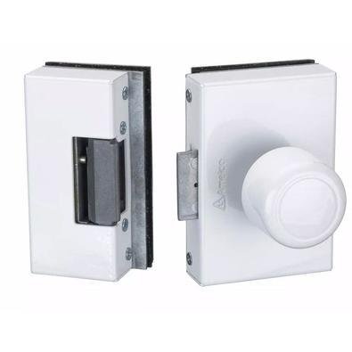 Fechadura Elétrica Porta De Vidro 2 Folhas Fv32ibr 715112 Amelco