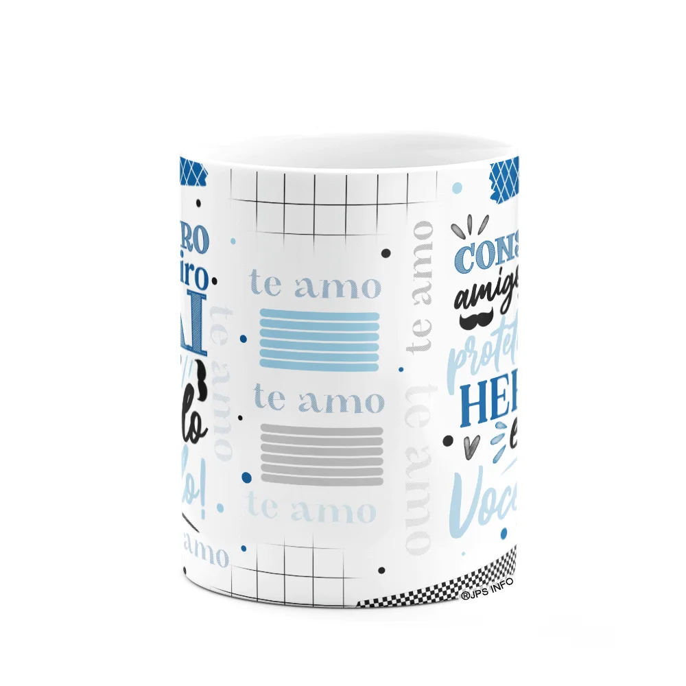 Imagem 2 de 3 do produto Caneca Dia Dos Pais - Pai, Você É Tudo! 325ml Branca