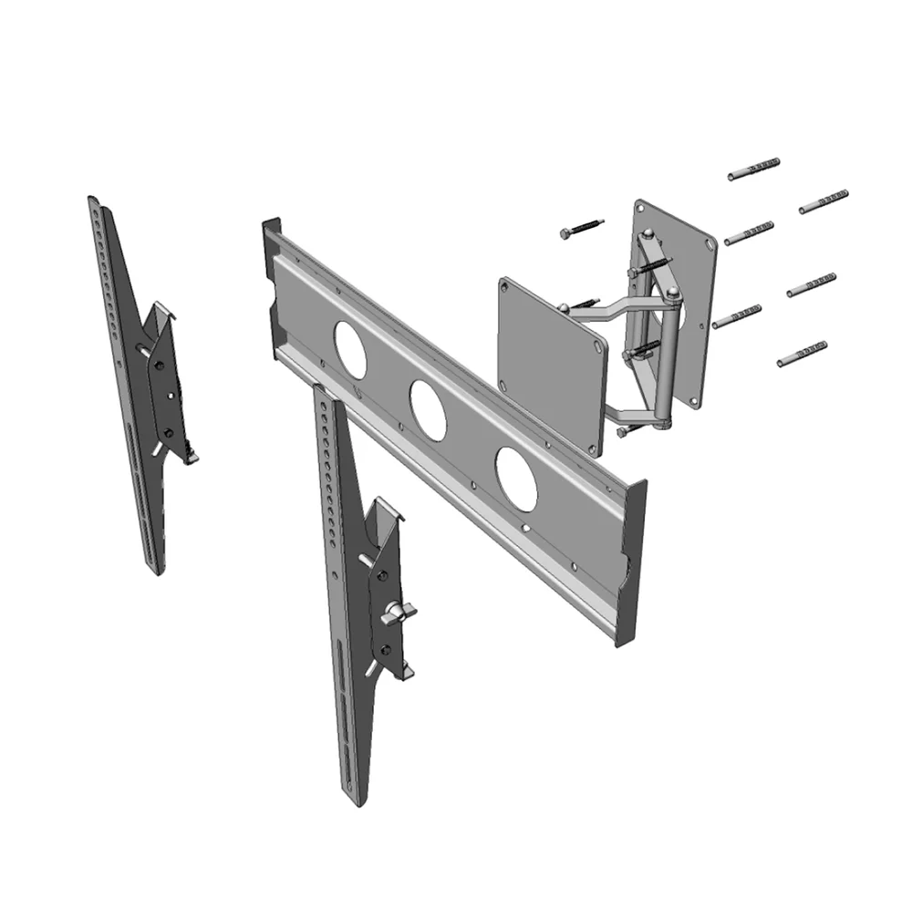 Imagem 3 de 3 do produto Suporte Articulado Para Tv LED Lcd 47" A 90" Wall L A 400 Black Aironflex