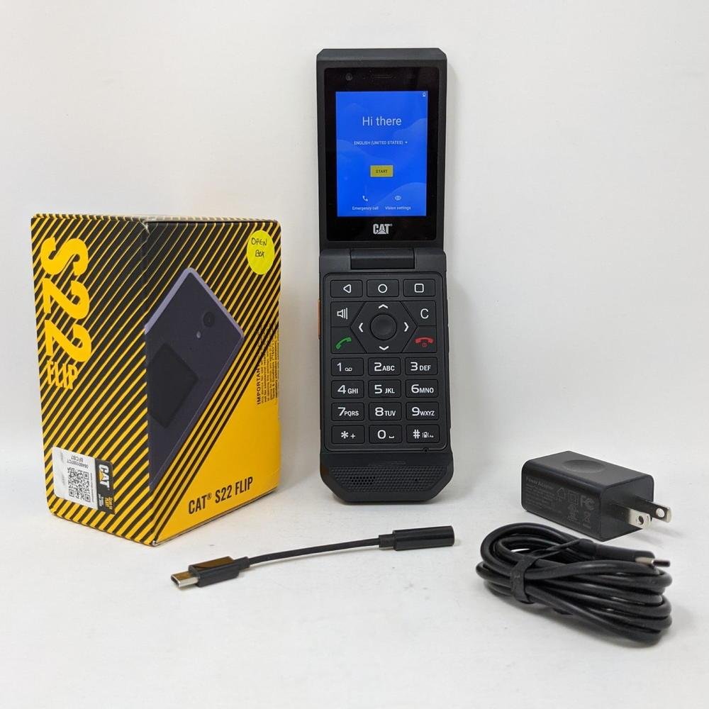 CAT S22 FLIP ブラック折りたたみ式 KaBuM Aperte o K e evolua com as maiores ofertas