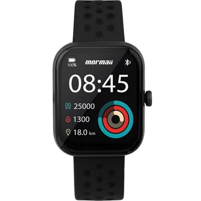 Relógio Smartwatch Mormaii Life Ultra Ref: Molifeuai/8p Grafite