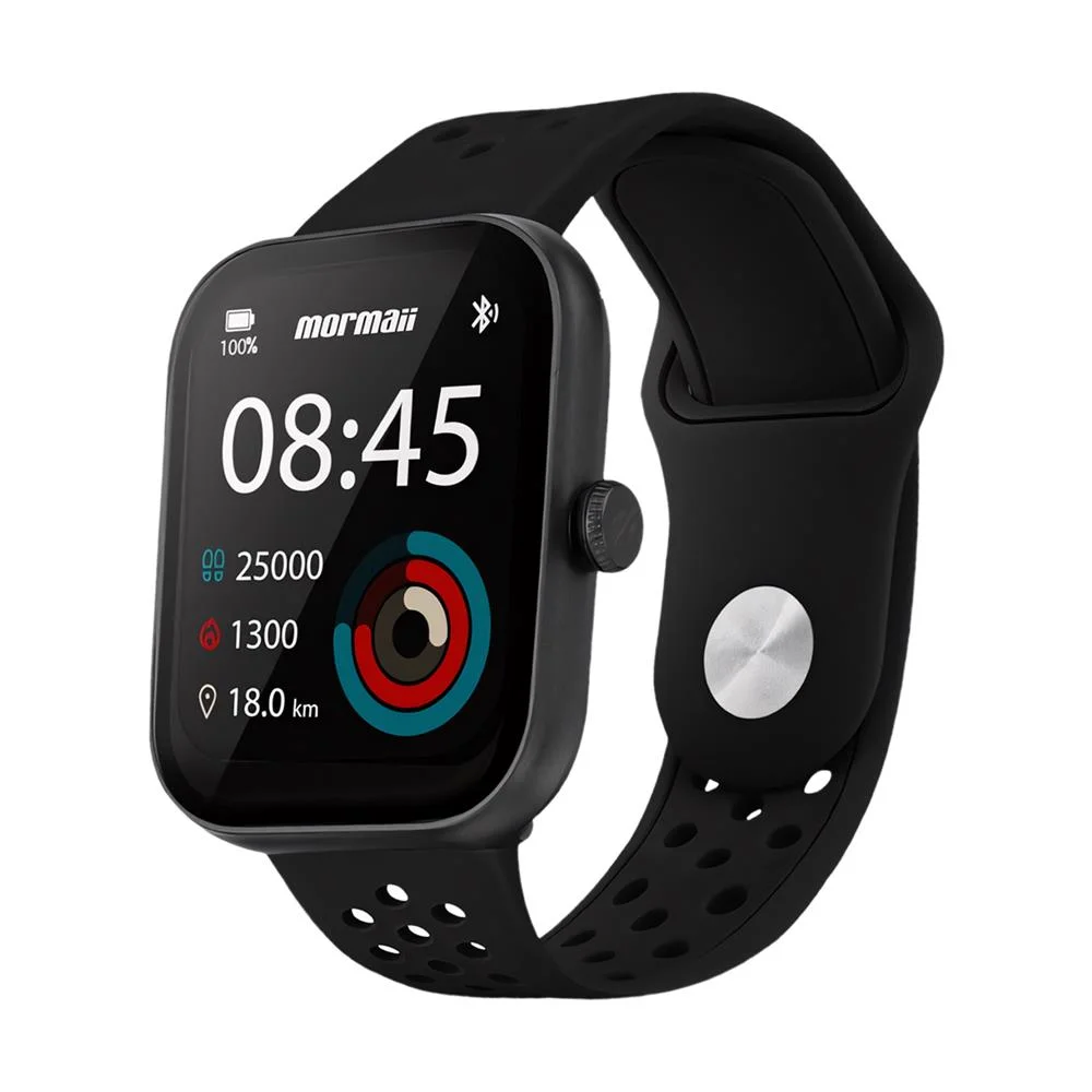 Relógio Smartwatch Mormaii Life Ultra Ref: Molifeuai/8p Grafite