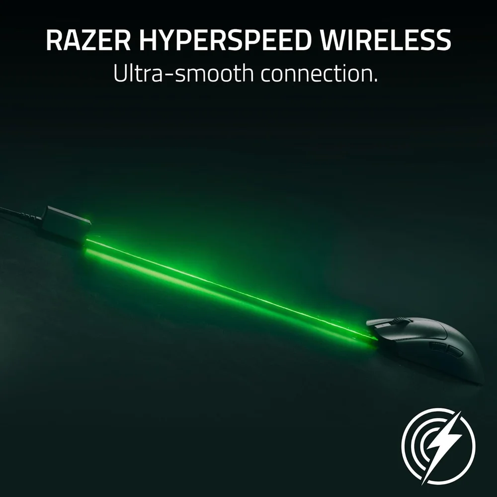 Imagem 2 de 5 do produto Mouse Gamer Razer Viper V3 Pro, 35000 DPI, 54g Ultraleve, Com Dongle 8k, 95hr De Bateria, Recarregável, Preto