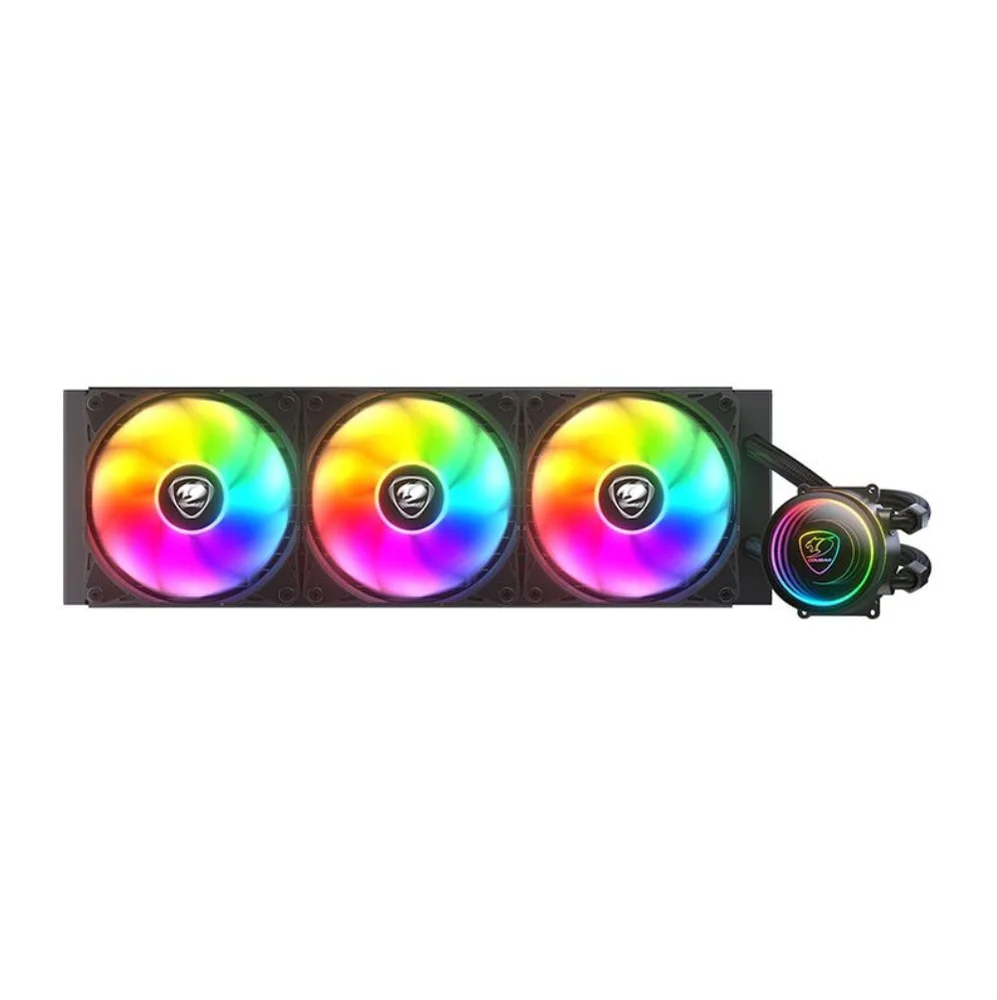 Water Cooler 360mm Cougar Poseidon Elite ARGB 360, Black - Cgr-psdelRGB-b-360 7