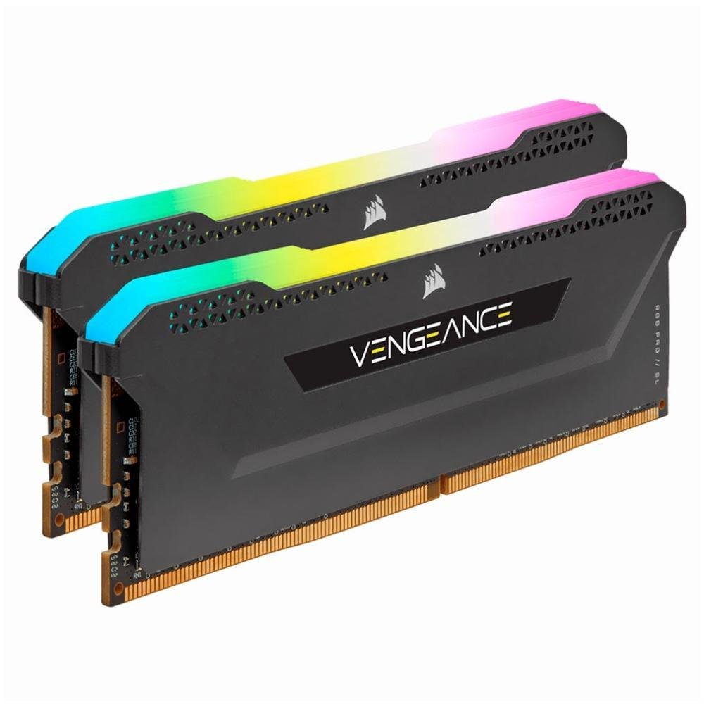 CORSAIR 16GB DDR4 3600MHz（8GBx2） Memória Corsair Vengeance PRO RGB - 16GB (2x8GB), DDR4, 3600Mhz メモリー