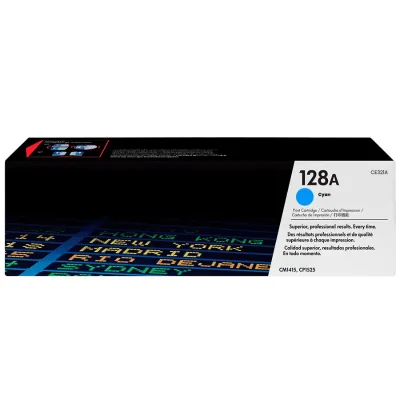 Toner CE321A 128A Ciano I CM1415FN CM1415FNW CP1525NW I 1.3k