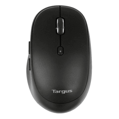 Mouse Sem Fio Comfort Targus Multimodo Antimicrobiano 6bot 2400dpi Preto