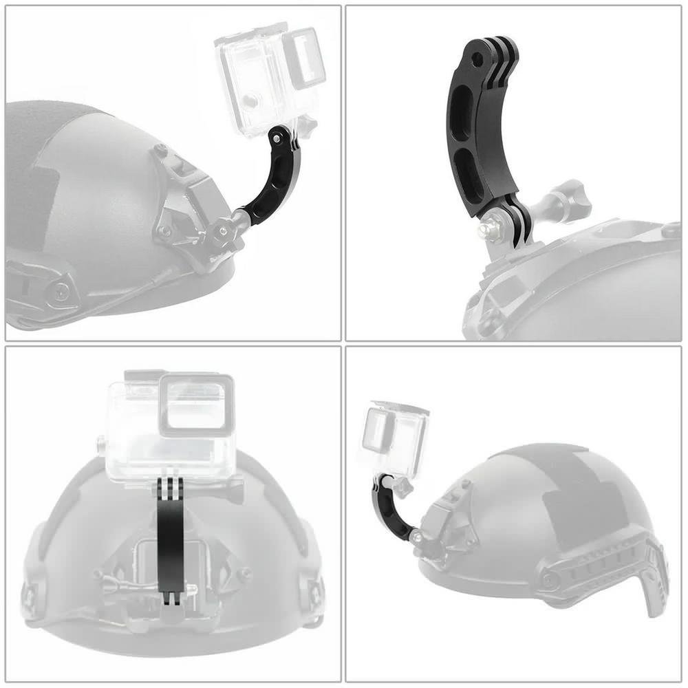 Imagem 2 de 5 do produto Extensor Curvo Em Para Câmeras Gopro E Similares