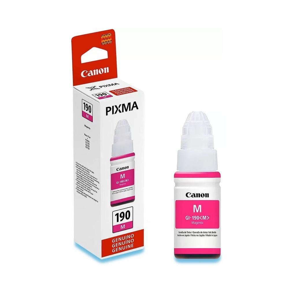 Imagem 4 de 5 do produto Refil De Tinta Canon Gi-190 Magenta