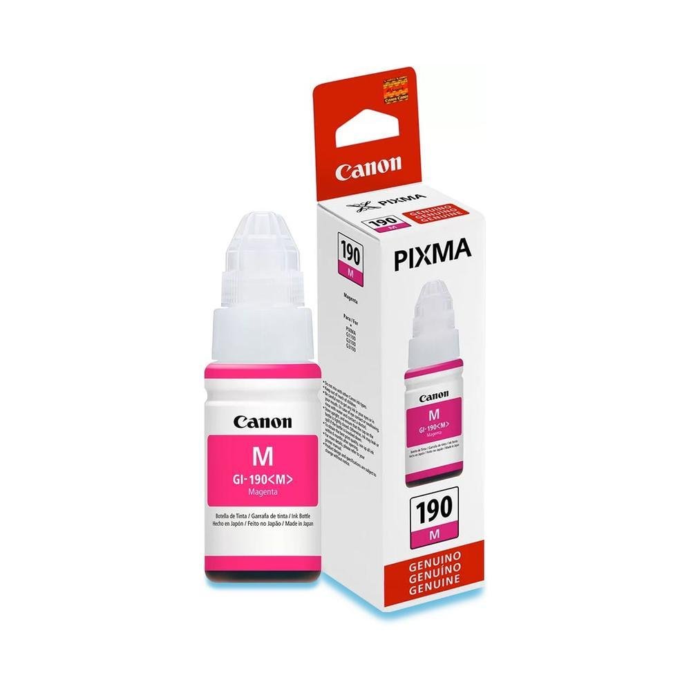 Imagem 5 de 5 do produto Refil De Tinta Canon Gi-190 Magenta