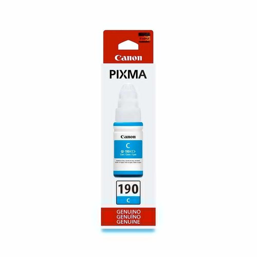 Imagem 5 de 5 do produto Refil De Tinta Canon Gi-190 Ciano