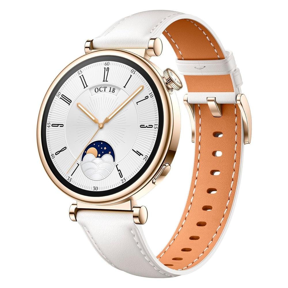（ソナ）HUAWEI WATCH GT4 Smartwatch Huawei GT4 com GPS, NFC e Bluetooth, Caixa Marrom de