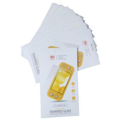 Kit 10 Películas Vidro Nitendo Switch Lite Premium 9h Transparente Alta Sensibilidade