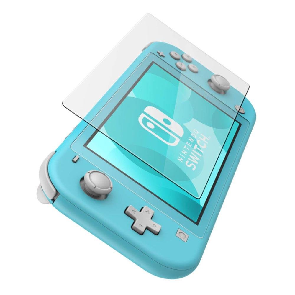 Imagem 3 de 5 do produto Kit 10 Películas Vidro Nitendo Switch Lite Premium 9h Transparente Alta Sensibilidade