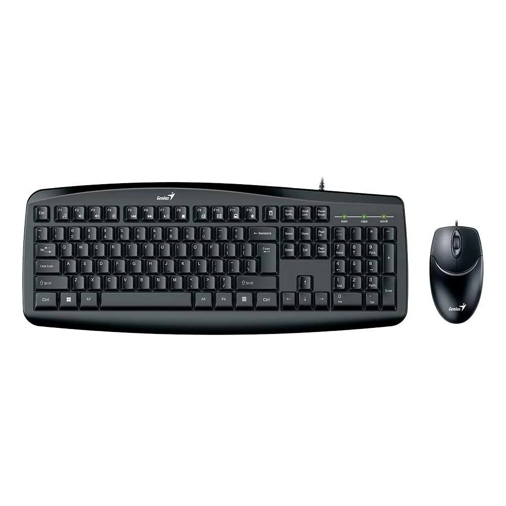 Imagem 4 de 4 do produto Kit Mouse E Teclado Genius Smart Km-200 Com Fio Usb