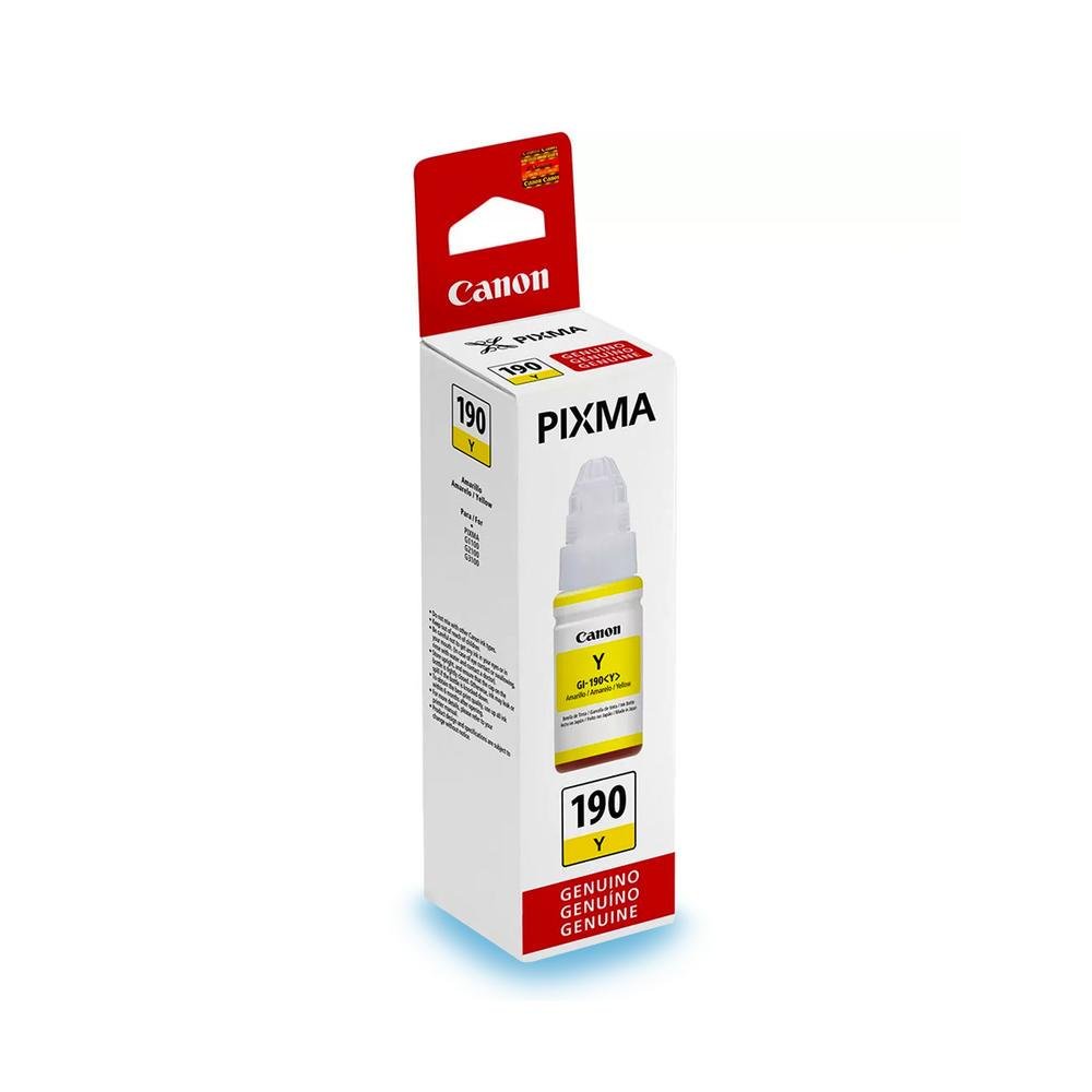 Imagem 4 de 5 do produto Refil De Tinta Canon Gi-190 Amarela