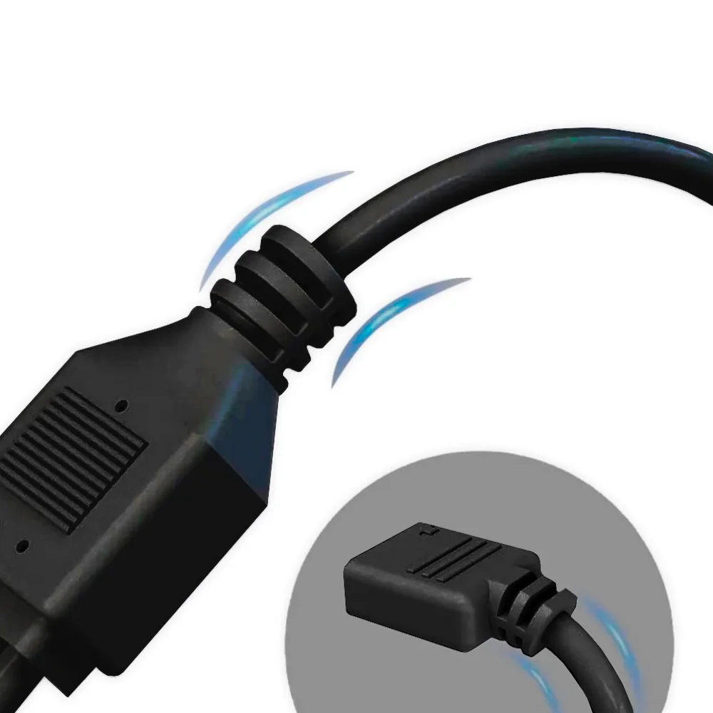 Imagem 5 de 5 do produto Cabo Jst Sm 4p, 2 Saídas Femea, Adaptador RGB 12v 4 Pinos, 30cm, Para Water Cooler, Fan e Fita de LED