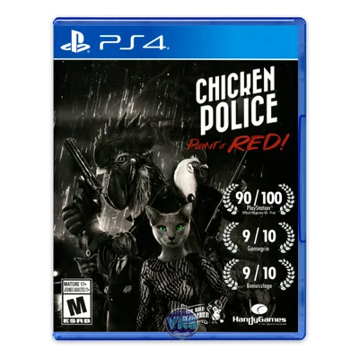 Chicken Police: Paint It Red! - Ps4 - Mídia Física