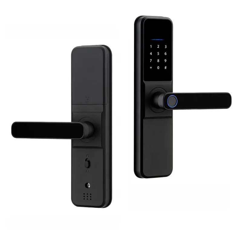 Fechadura Digital Biométrica Beluni Black Wp Smart Ttlock 469