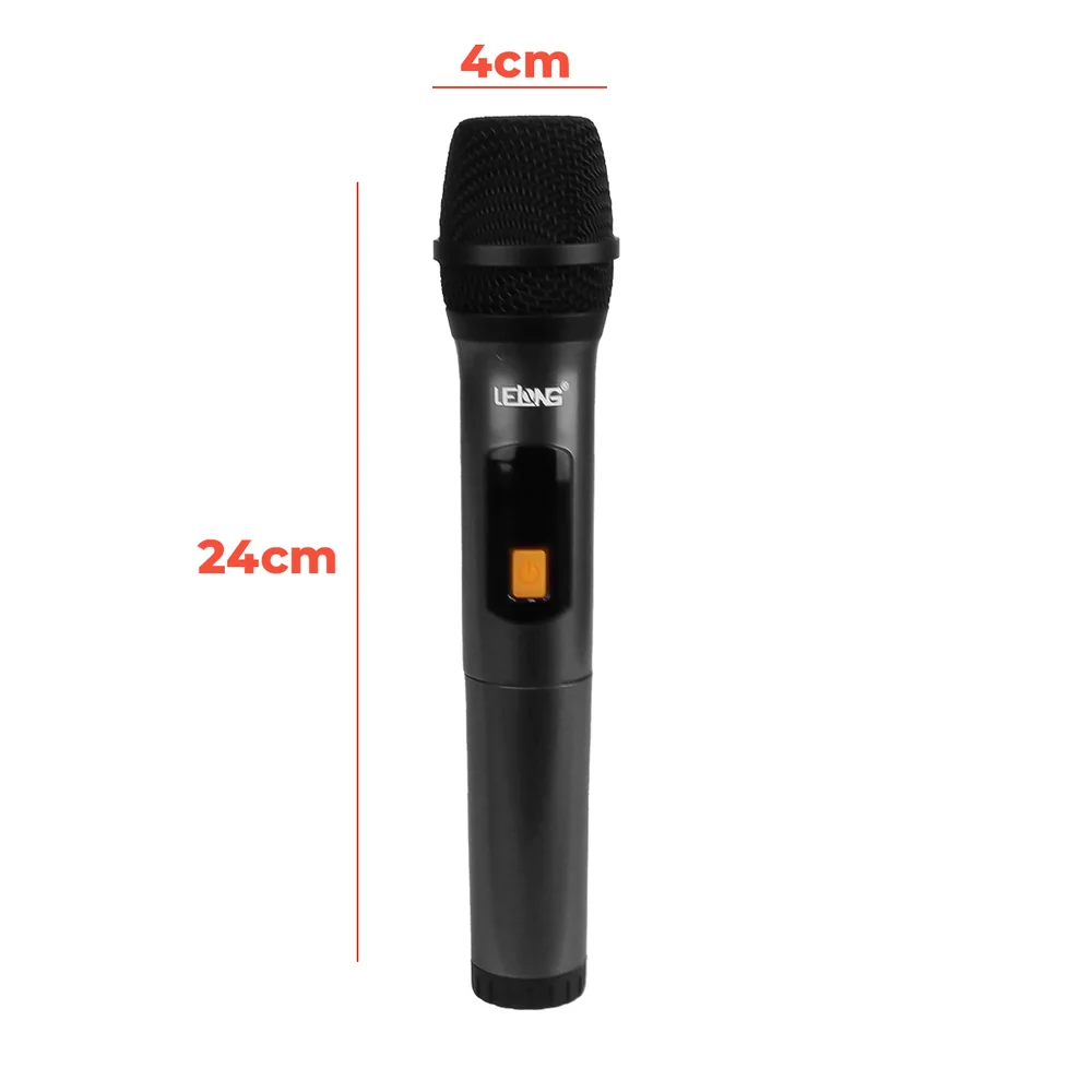 Imagem 5 de 5 do produto Microfone Sem Fio Wi-fi Dinâmico Uhf Profissional Áudio Digital