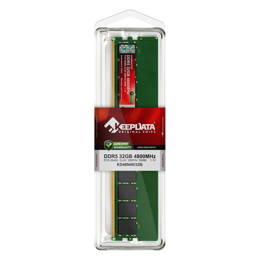 Imagem 2 de 3 do produto Mem Desk Ddr5 32gb 4800mhz Keepdata Kd48n40/32g