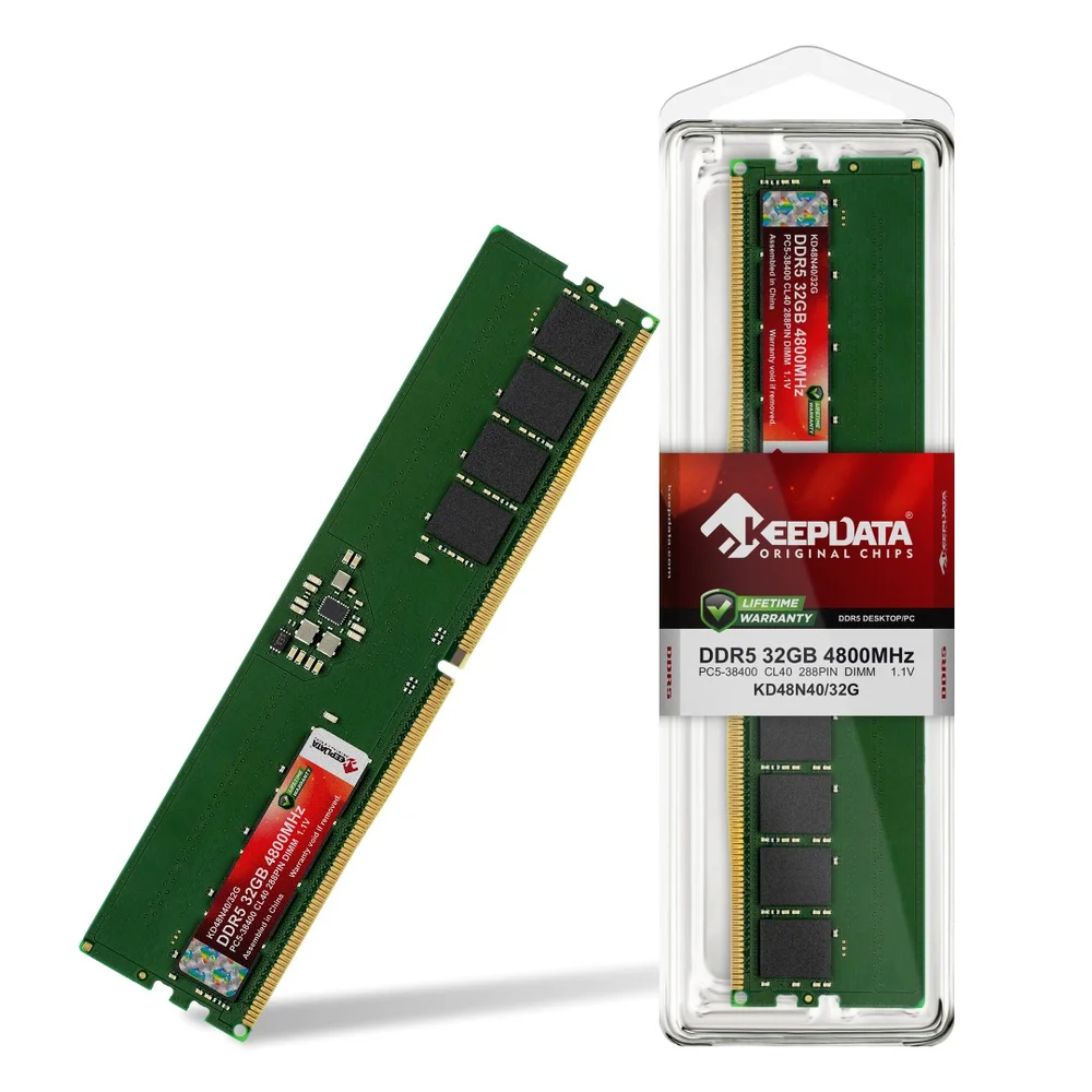 Imagem 3 de 3 do produto Mem Desk Ddr5 32gb 4800mhz Keepdata Kd48n40/32g