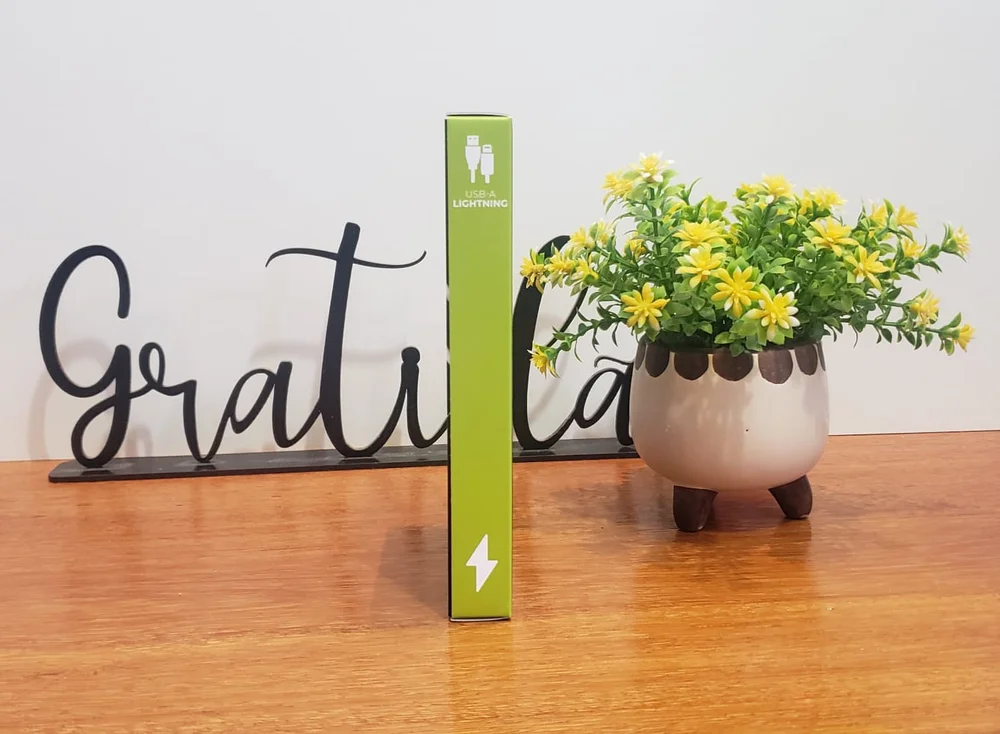Imagem 4 de 5 do produto Cabo Usb Compatível Com Lightning (1,5m) Flex Pro Volt Branco