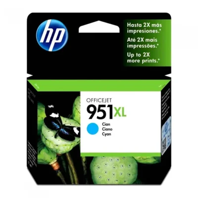 Cartucho De Tinta Hp 951xl Cn046ab Ciano | Officejet Pro 8100 8600 8610