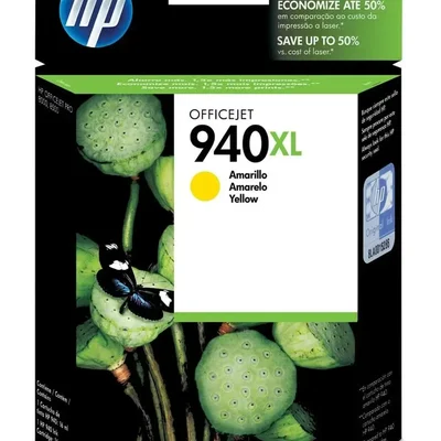 Cartucho De Tinta Hp 940xl C4909al Amarelo | Officejet Pro 8000 8500