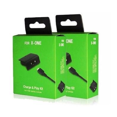 Kit Com 2x Baterias X One Com Cabo Carregador