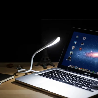 Mini Luminaria Para Notbook Laptop Touch Screen LEDs Portatil 3 Regulagem De Luz