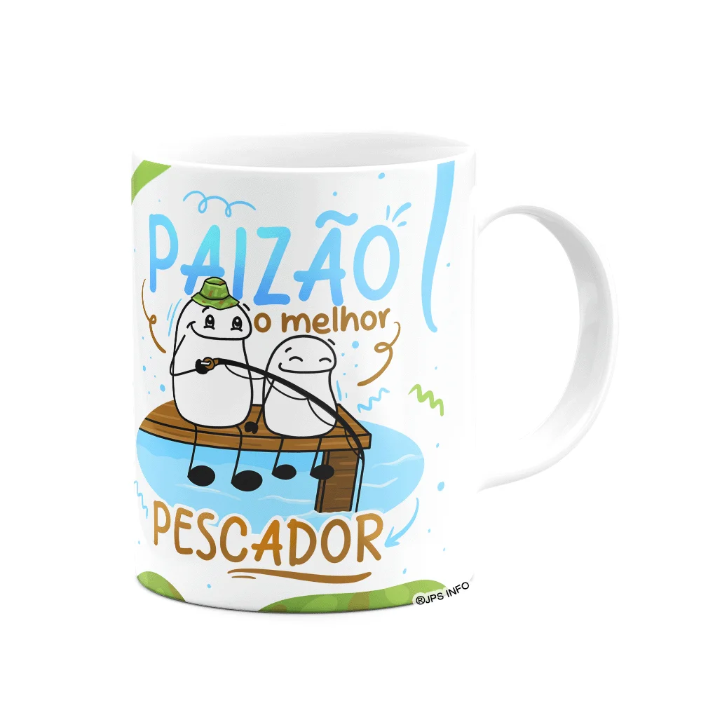 Imagem 3 de 3 do produto Caneca Flork Dia Dos Pais - Paizão, O Melhor Pescador