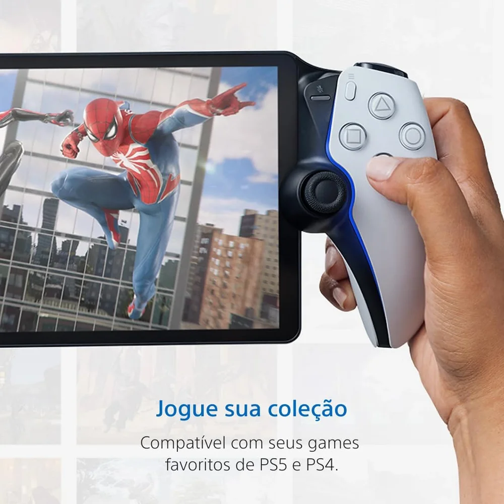 Imagem 2 de 5 do produto Playstation Portal Para Console Ps5 Reprodutor Remoto Tela 8' Fhd Touch Screen Wi-fi Branco