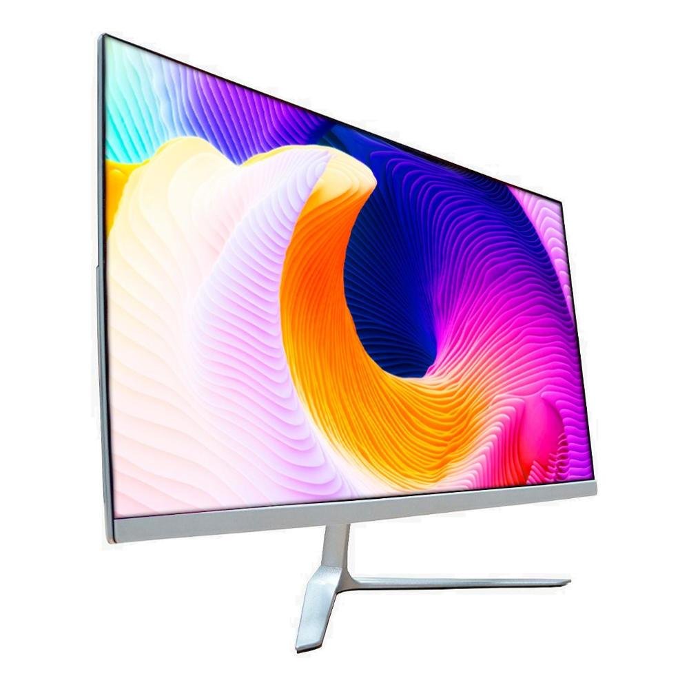Monitor LED 23 Widescreen Curvo Branco + Kit Teclado E Mouse Sem Fio Monitor LED 23 Widescreen Curvo Branco + Kit Teclado E Mouse Sem Fio