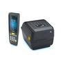 Kit Zebra Coletor De Dados Mc22 2d + Impressora Zd230