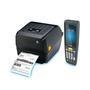 Kit Zebra Coletor De Dados Mc22 2d + Impressora Zd230