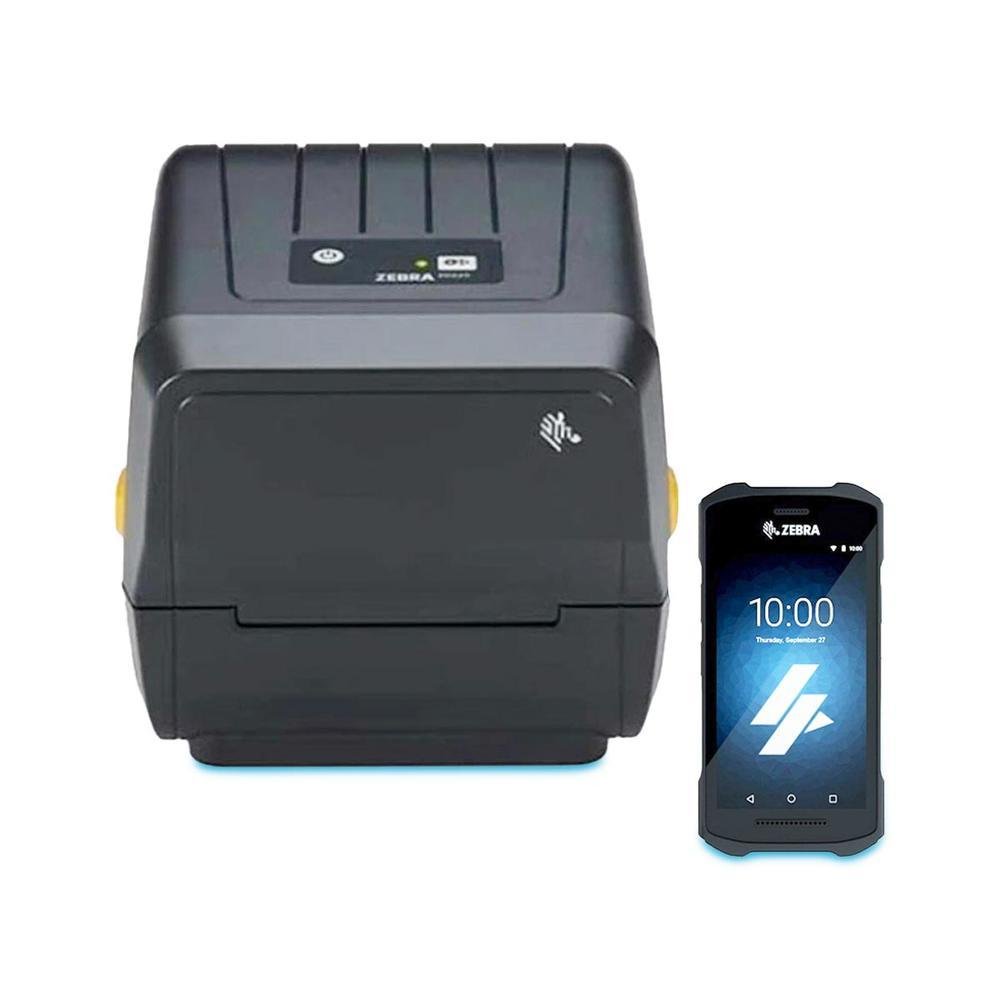 Imagem 5 de 5 do produto Kit Zebra Coletor De Dados Tc21 Se4100 + Impressora Zd230