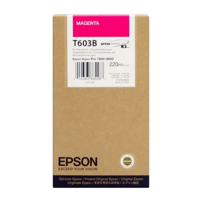 Cartucho De Tinta Epson T603b Magenta | Epson Stylus Pro 7800 7880 9800 9880