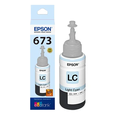 Cartucho De Tinta Epson T673520 Ciano Claro | L800 L810 L805 L1800 L850