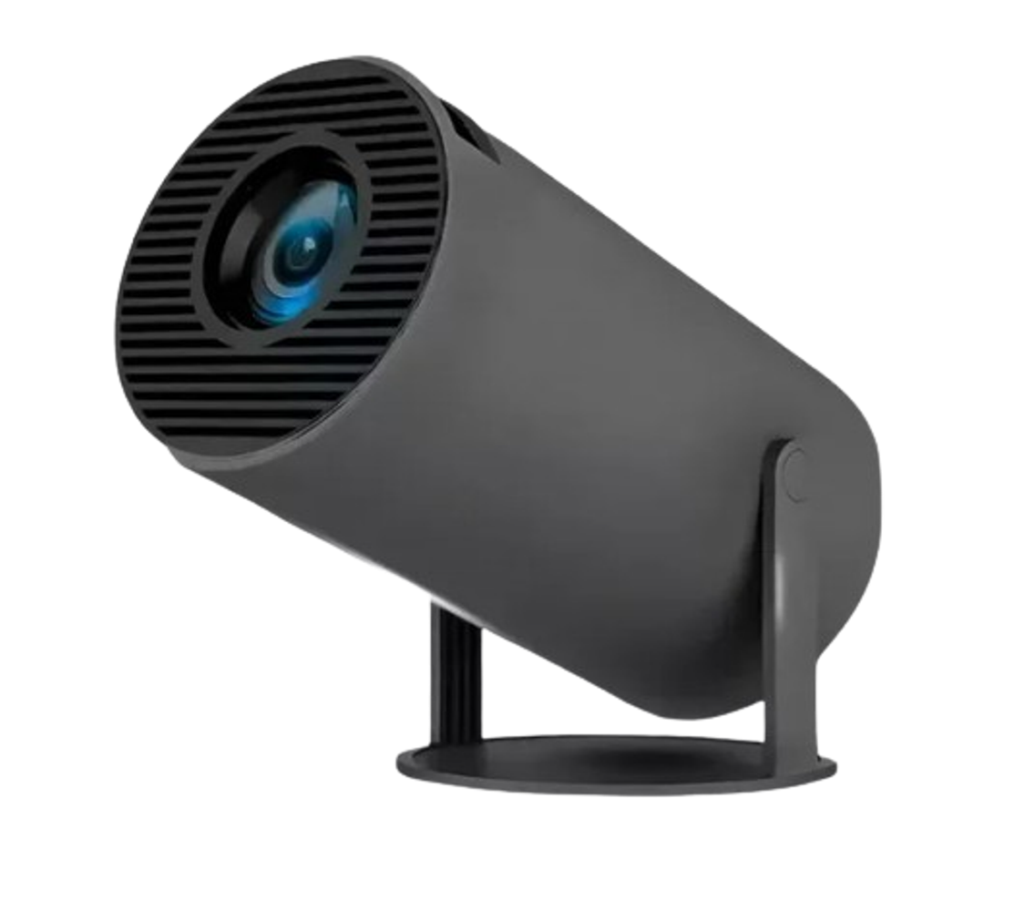 Mini Projetor 4k 1080p Portatil Wifi Bluetooth Full Hd Hy300 Cor Preto