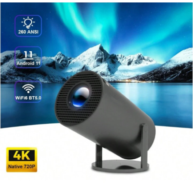 Mini Projetor 4k 1080p Portatil Wifi Bluetooth Full Hd Hy300 Cor — foto 5