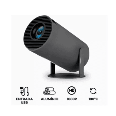 Mini Projetor 4k 1080p Portatil Wifi Bluetooth Full Hd Hy300 Cor — foto 6