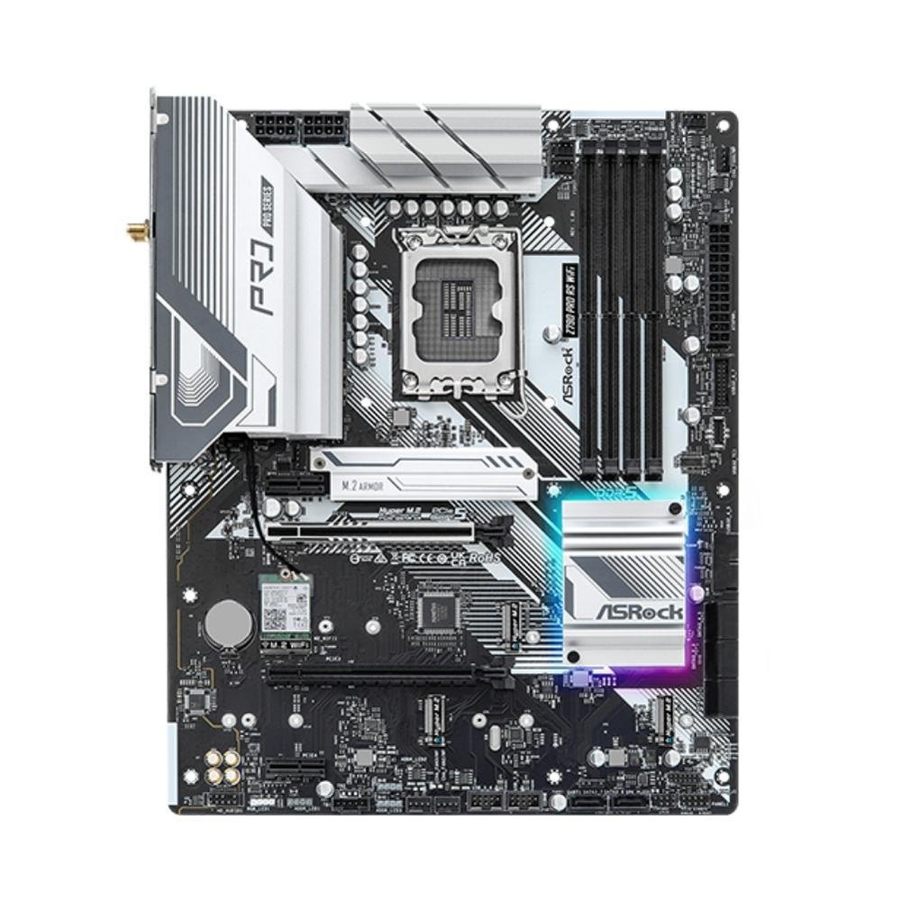 ASRock Z790 NOVA wifi ※Core i7 14700KF Placa Mãe ASRock Phantom Gaming Z790 NOVA WIFI, Chipset Z790, LGA