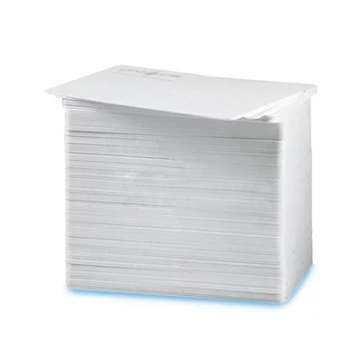 Cartão Pvc Zebra Branco Com 500 Cartões Espessura 0.76mm