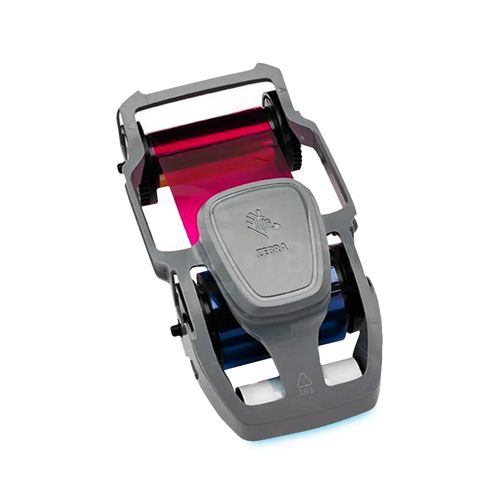 Imagem 2 de 4 do produto Ribbon Zebra Ymcko Colorido 800300-252br Para Zc100 Zc300
