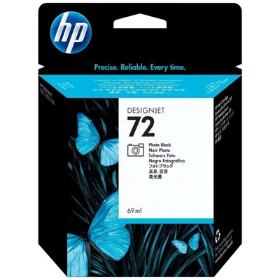 Cartucho De Tinta Hp 72 C9397a Preto Fotográfico | Designjet T610 T770 T1100 T2300