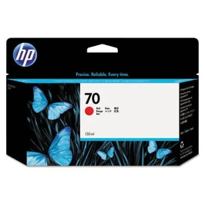 Cartucho De Tinta Hp 70 C9456a Vermelho | Designjet Z2100 Z3100 Z3200