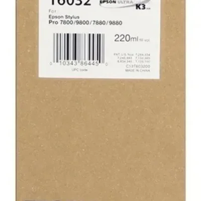 Cartucho De Tinta Epson T6032 Ciano | Epson Stylus Pro 7800 7880 9800 9880