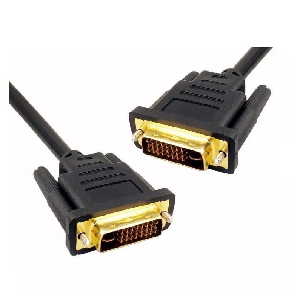 Imagem 2 de 2 do produto Cabo Dvi-d Macho X Dvi-d Macho 24+1 Dual Link - 1.8 Mts